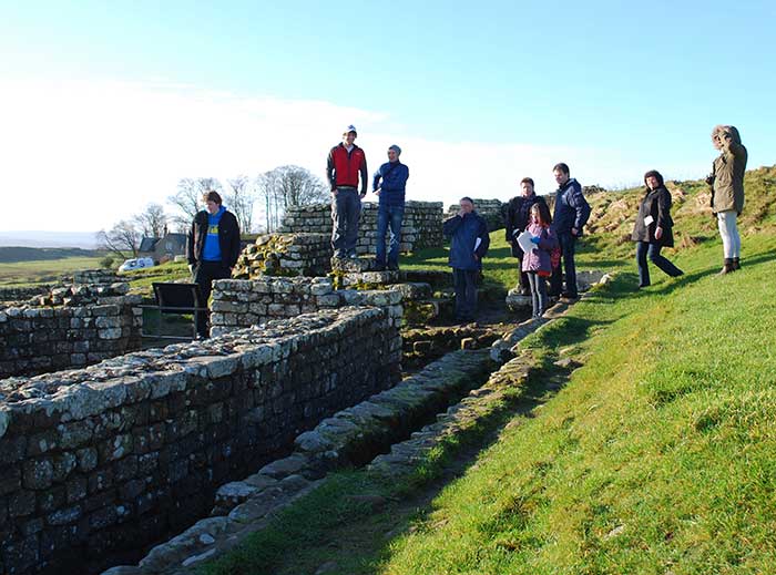 AMHC field trip to Hadrian’s Wall